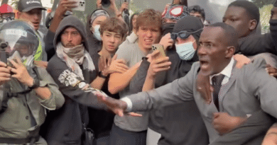 Paris Mayor Acts As Human Shield To Protect Student Protesters From Police